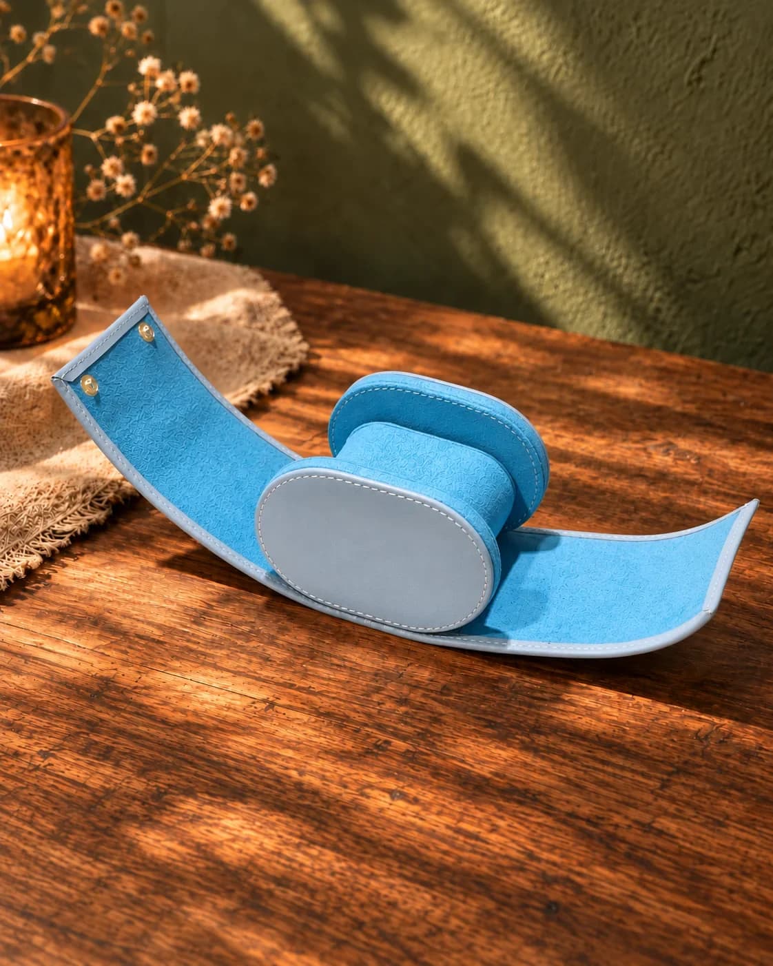 Étui à montre en cuir