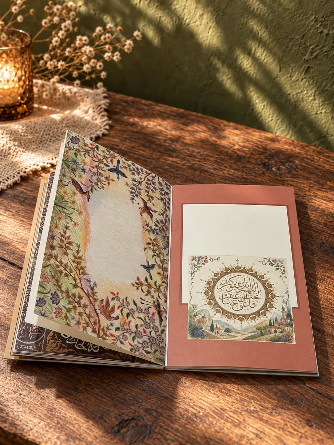 Carnet à motifs andalous