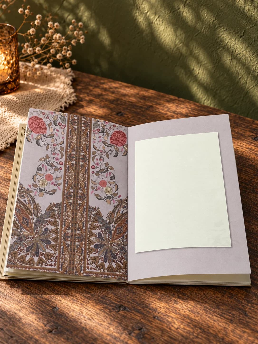 Carnet à motifs andalous