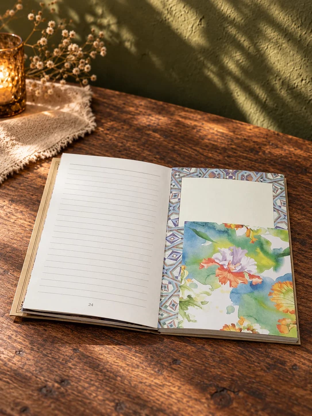 Carnet à motifs andalous