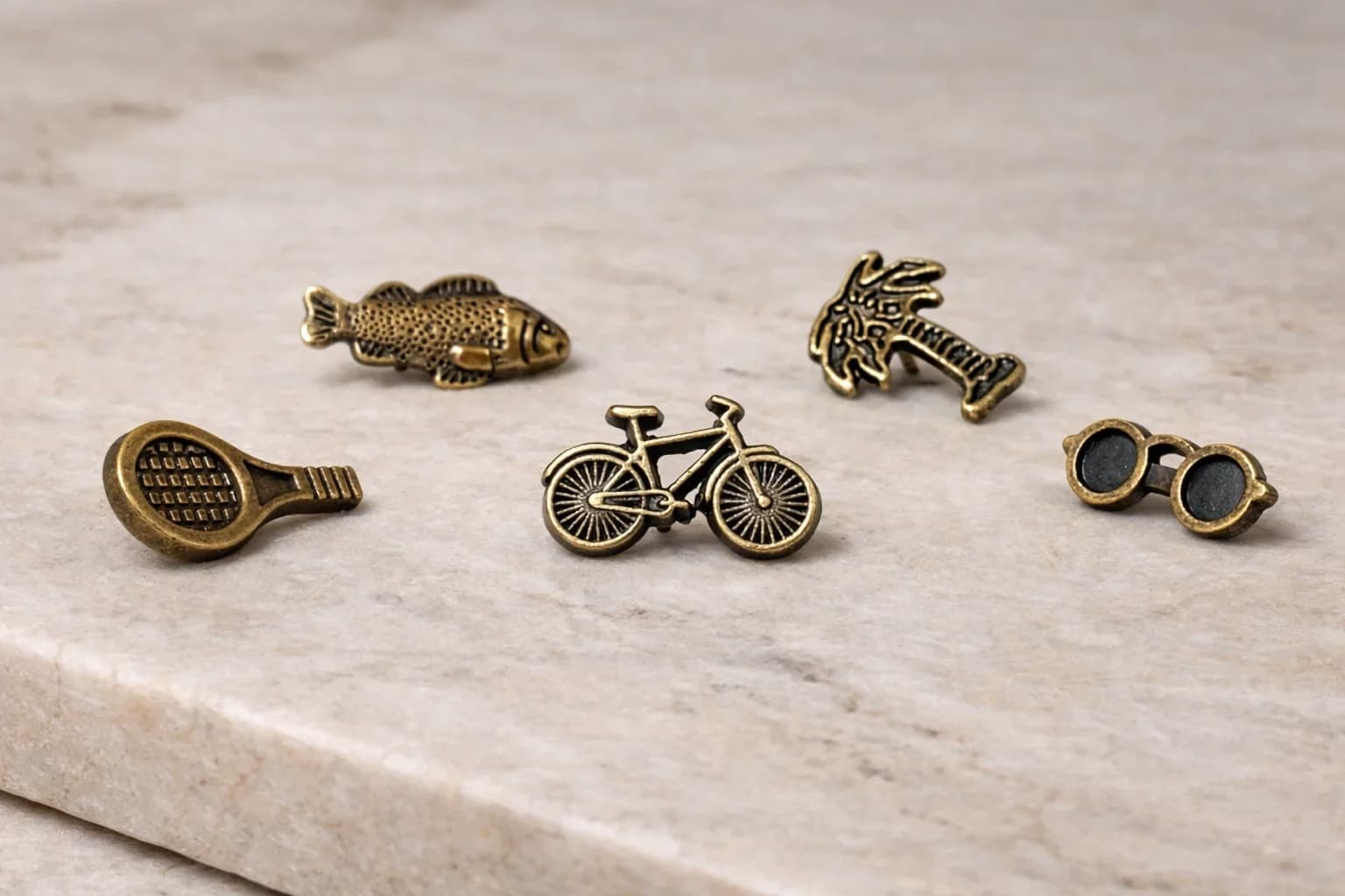 Coffret de 5 pin's