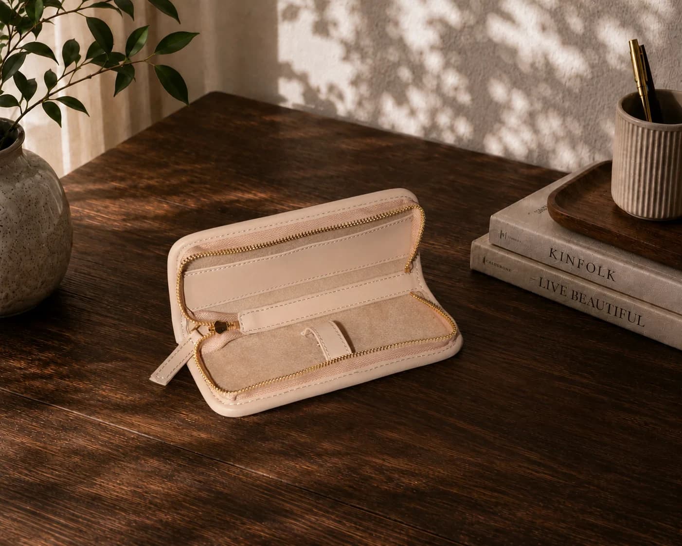 Trousse Seyyah en cuir