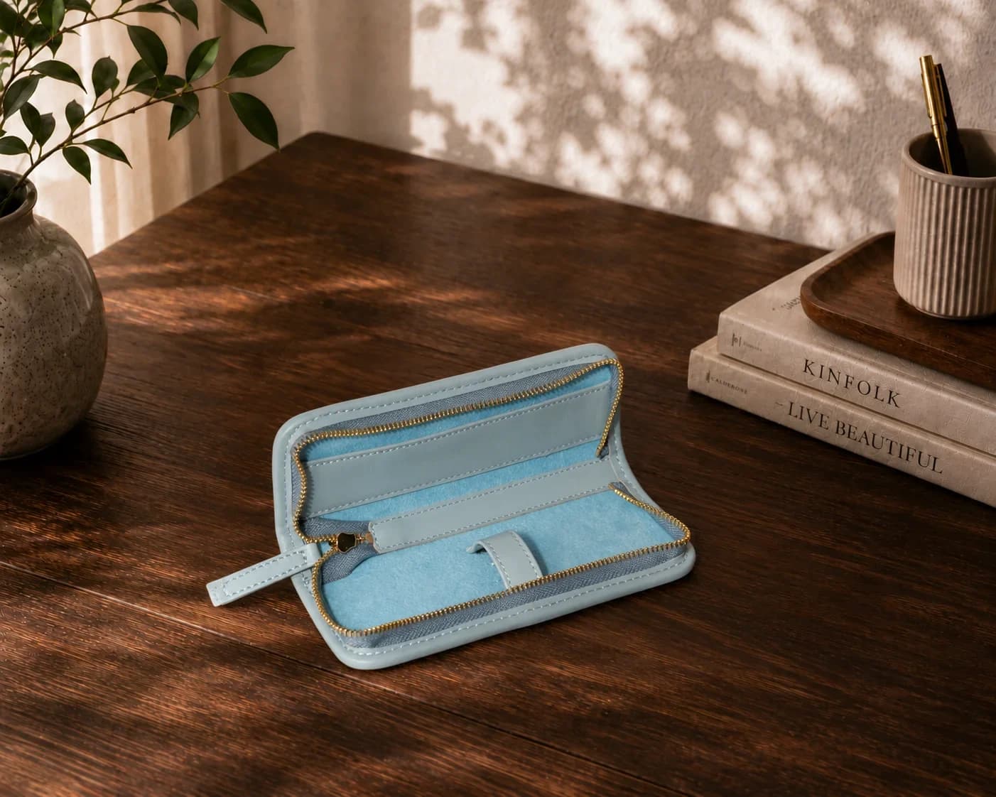 Trousse Seyyah en cuir