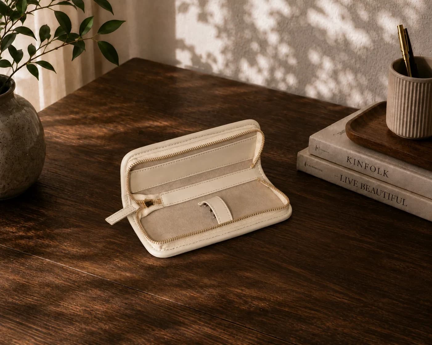 Trousse Seyyah en cuir
